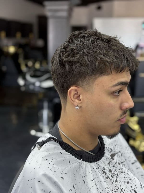 Diamond Edge Barbershop haircut